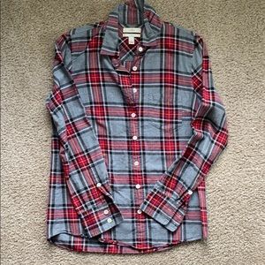 JCrew Plaid Button Up